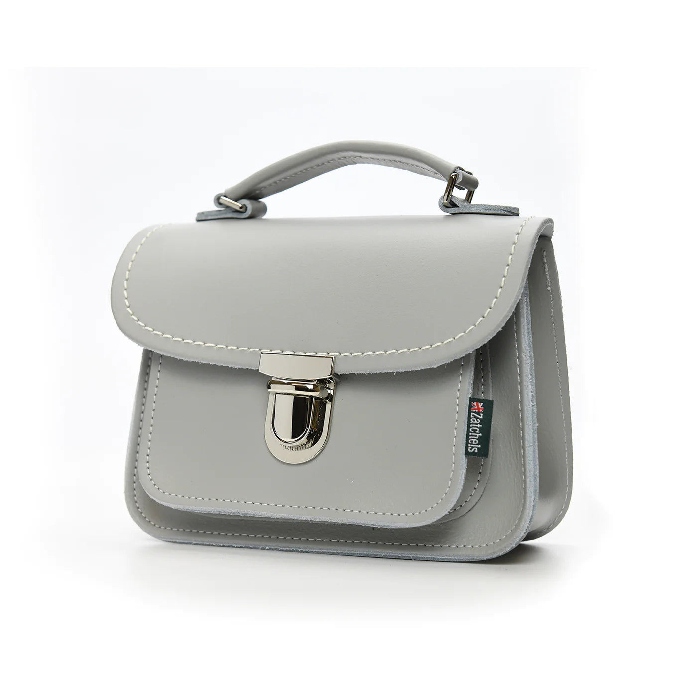 Luna Handmade Leather Bag - Ghost