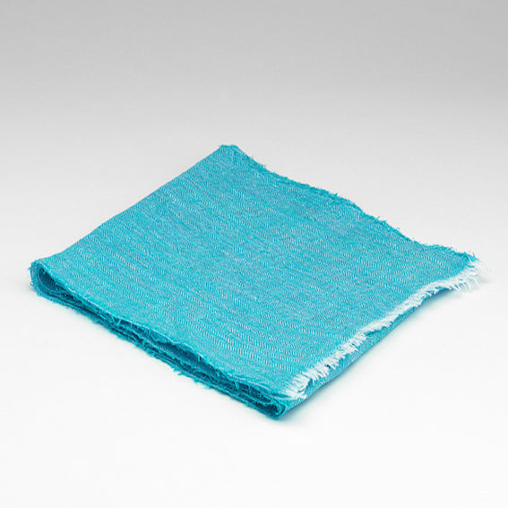 Irish Linen Scarf Peacock