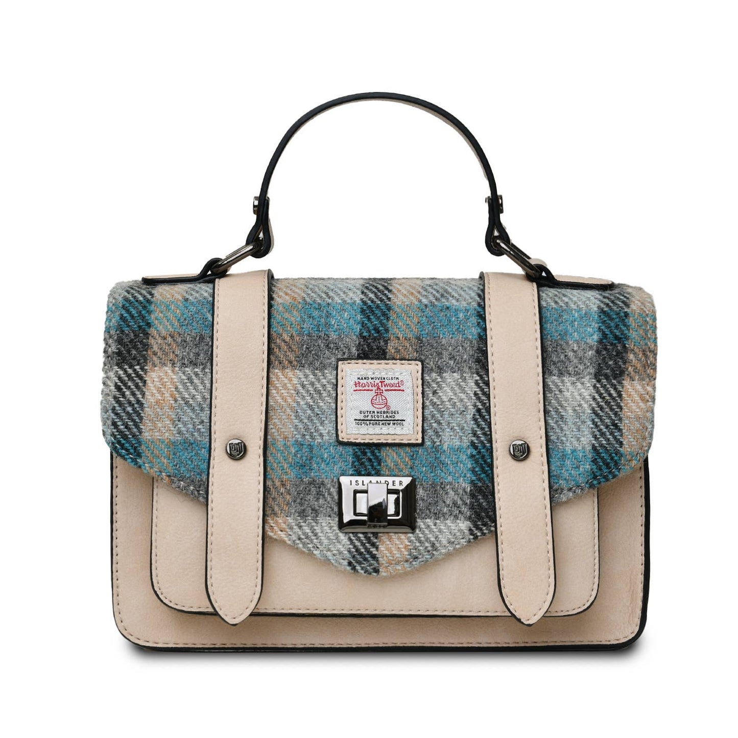 The Medium Satchel: Islander Tartan