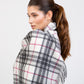 100% Lambswool Stole White Scotty Thompson Tartan