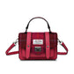 Fuchsia Tartan Harris Tweed Mini Satchel