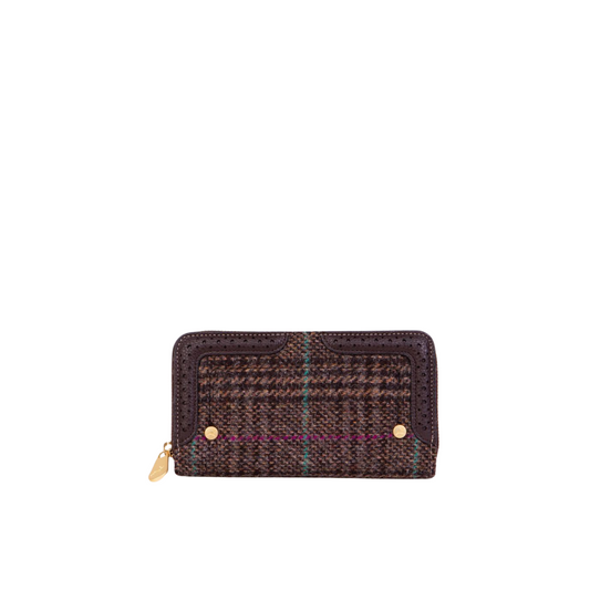 Harris Tweed Purse Front