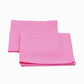 Pure Irish Linen Napkin Pink Styled Flat