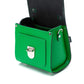 Leather Sugarcube Plus Handbag - Green